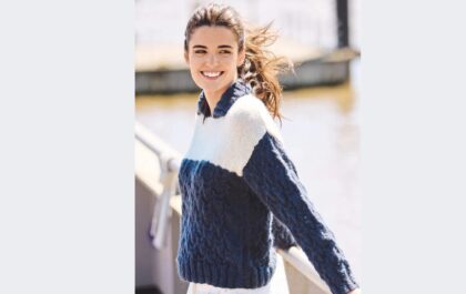 вязаный пуловер