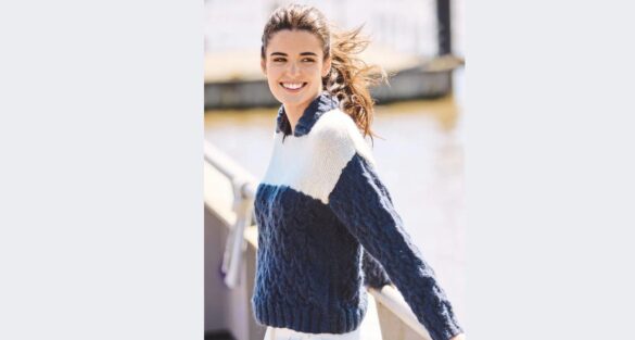 вязаный пуловер