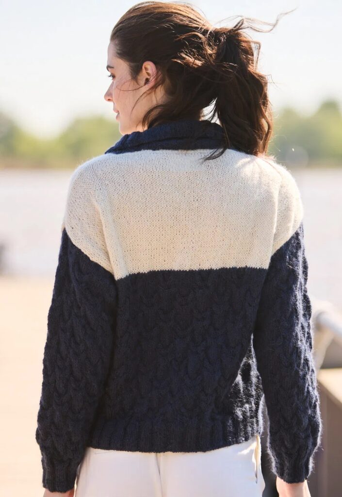 вязаный пуловер