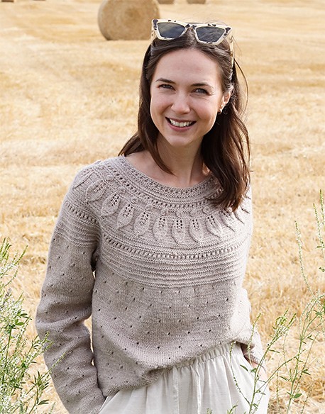 вязаный пуловер