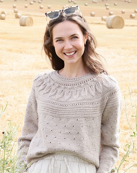 вязаный пуловер