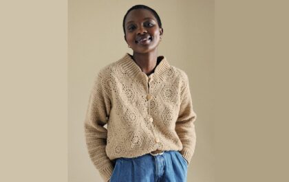 вязаный жакет