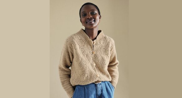 вязаный жакет