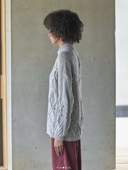 вязаный пуловер