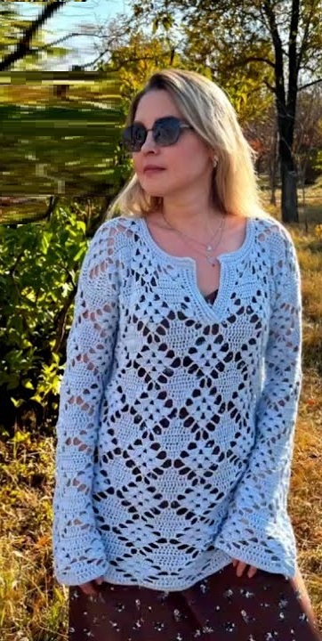 вязаный пуловер