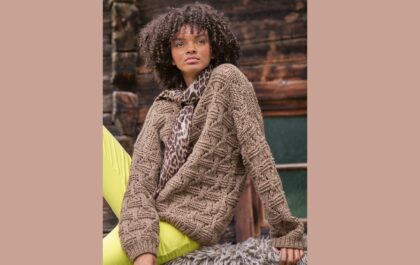 вязаный пуловер