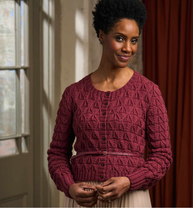 вязаный жакет