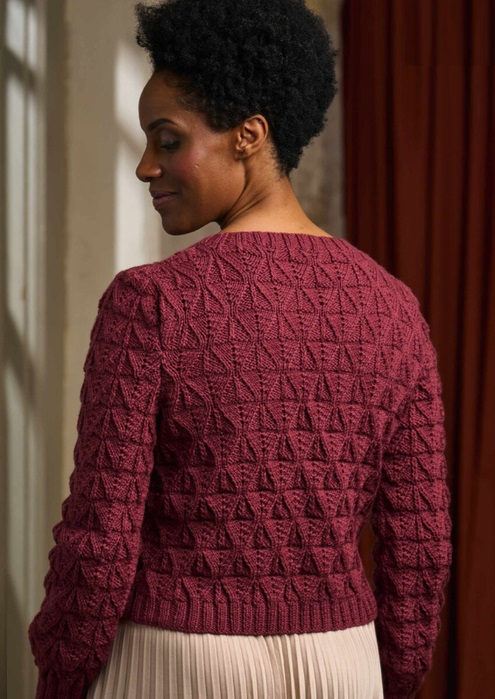 вязаный жакет