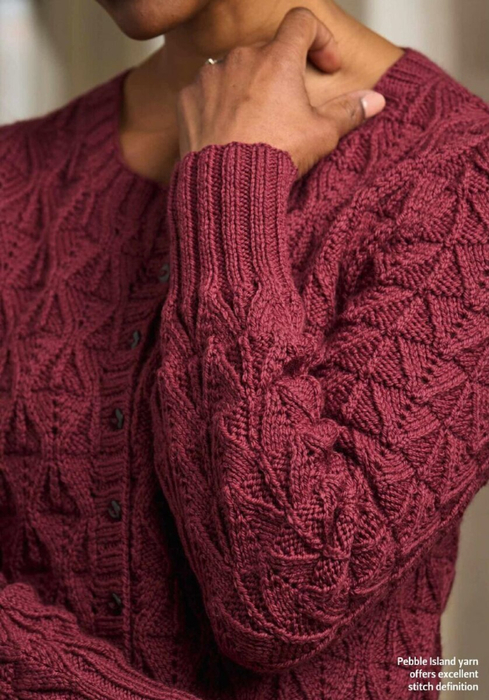 вязаный жакет