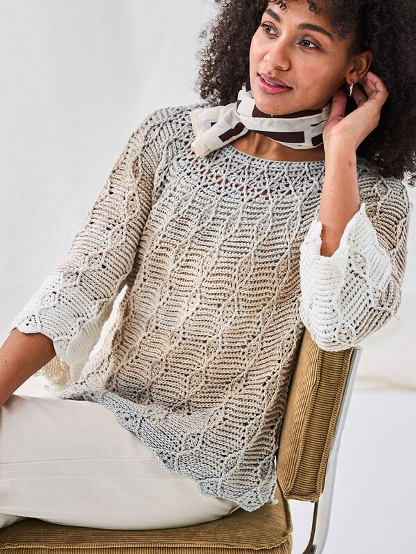 вязаный пуловер