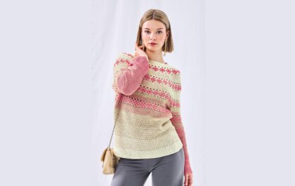 вязаный пуловер