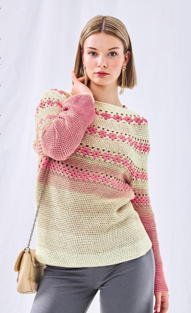 вязаный пуловер