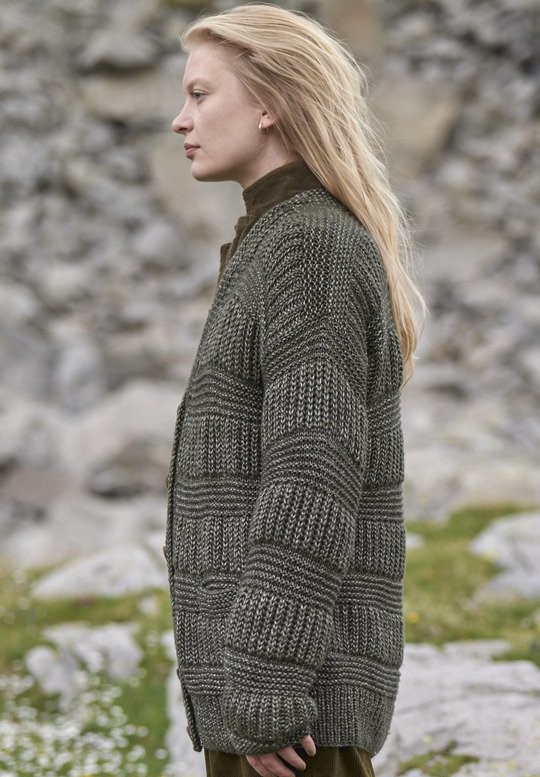 вязаный кардиган