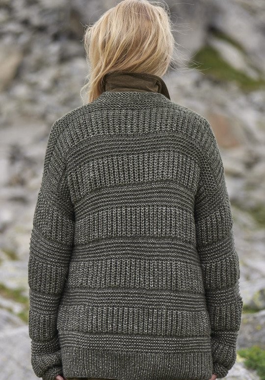 вязаный кардиган