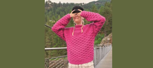 вязаный пуловер