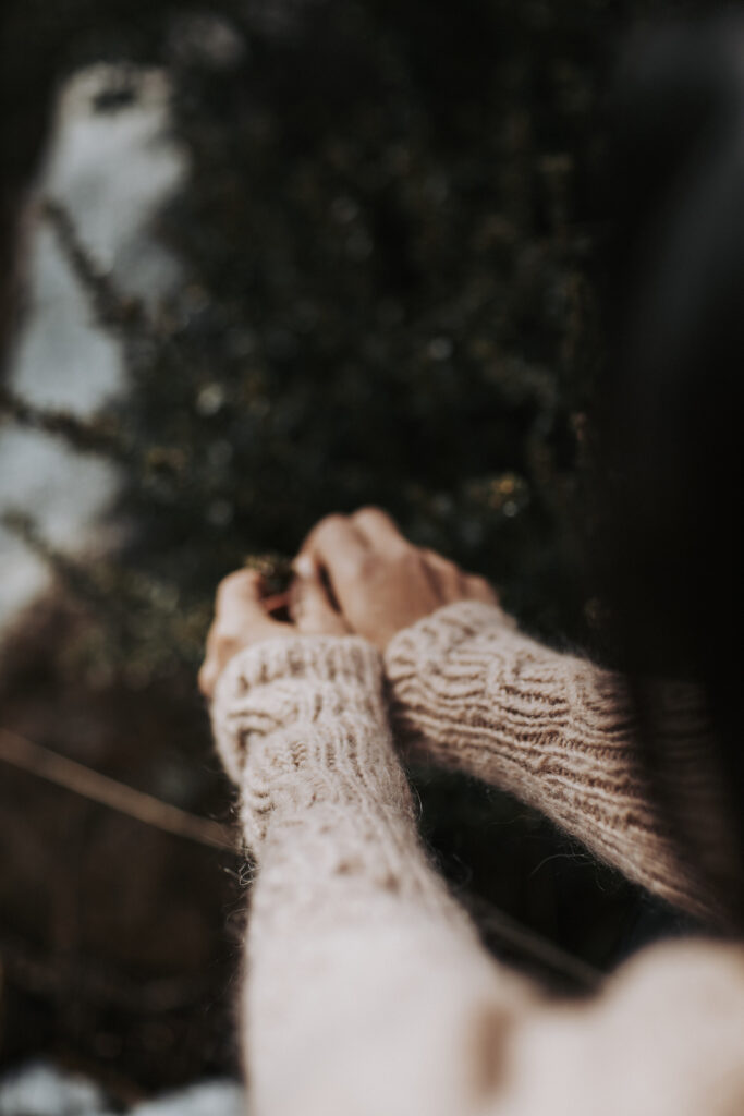 вязаный кардиган