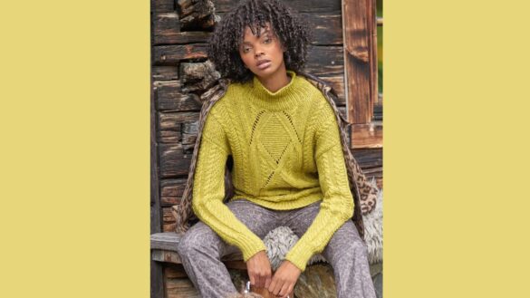 вязаный пуловер