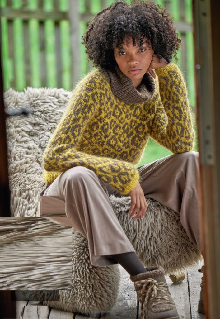 вязаный пуловер