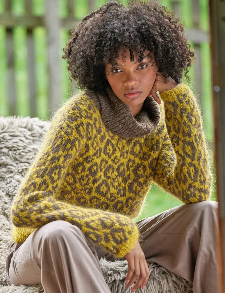 вязаный пуловер