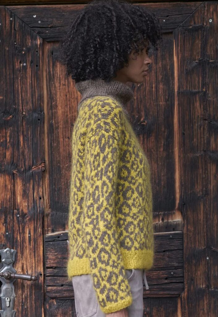 вязаный пуловер