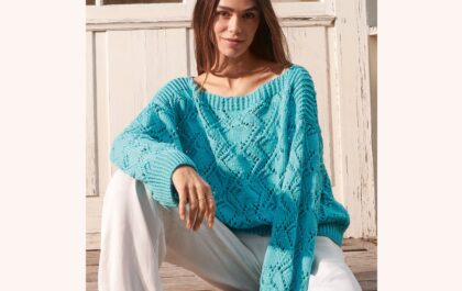 вязаный пуловер