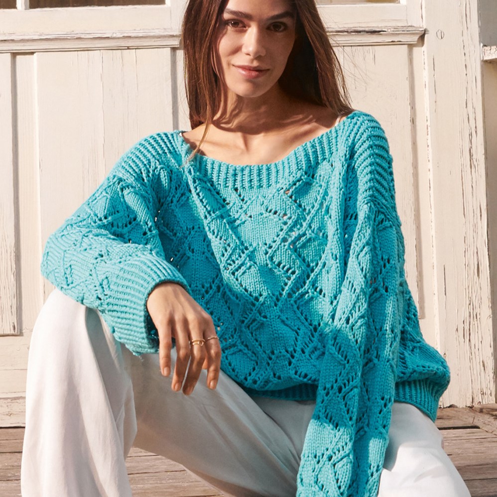 вязаный пуловер