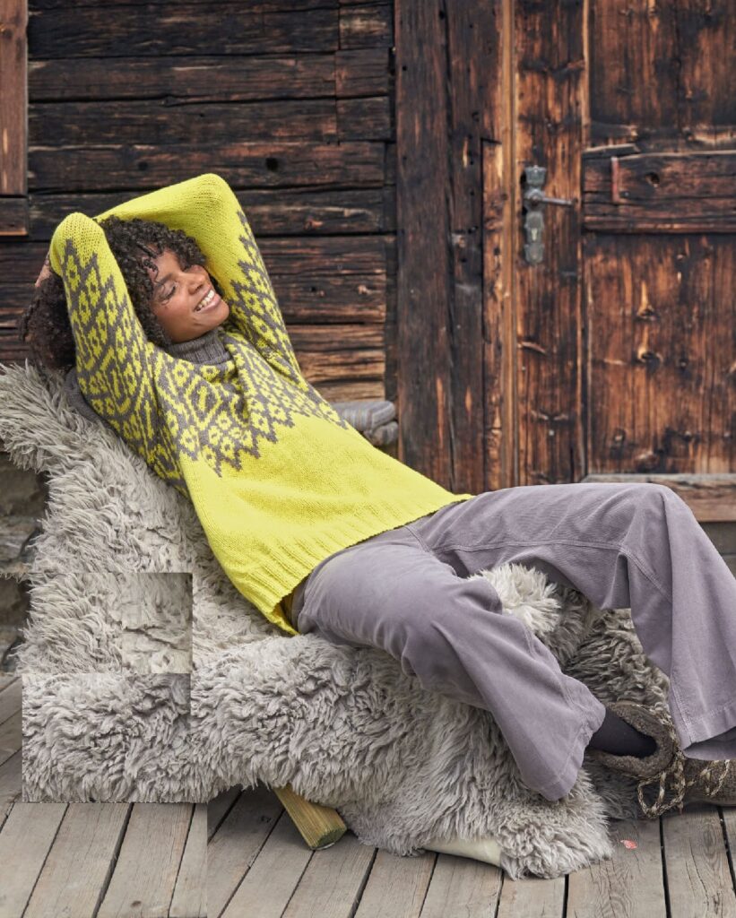 вязаный пуловер