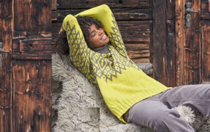 вязаный пуловер