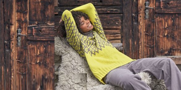 вязаный пуловер