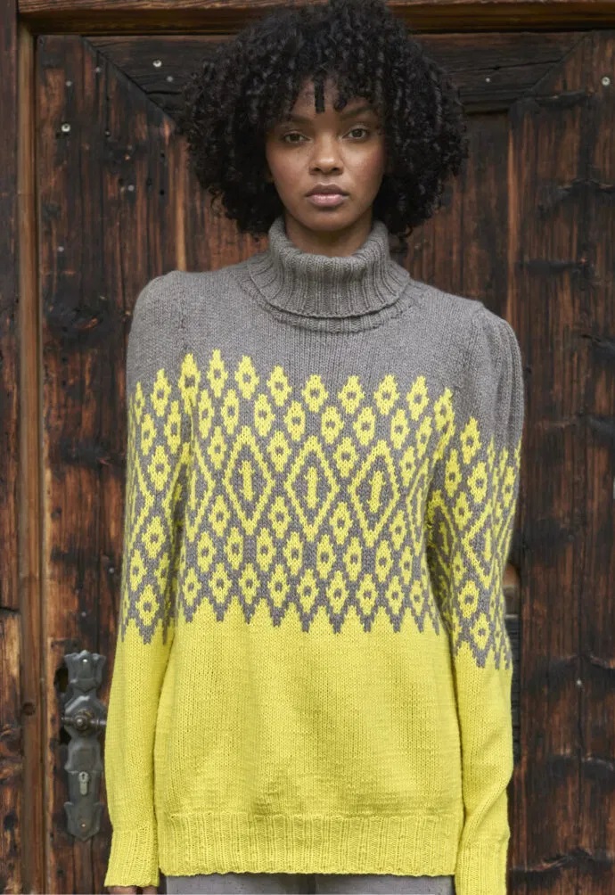 вязаный пуловер