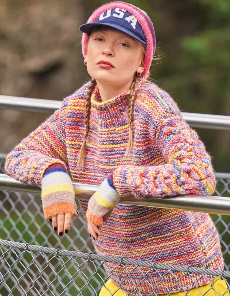 вязаный пуловер