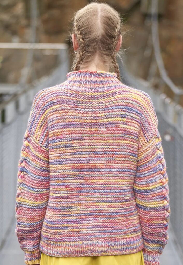 вязаный пуловер