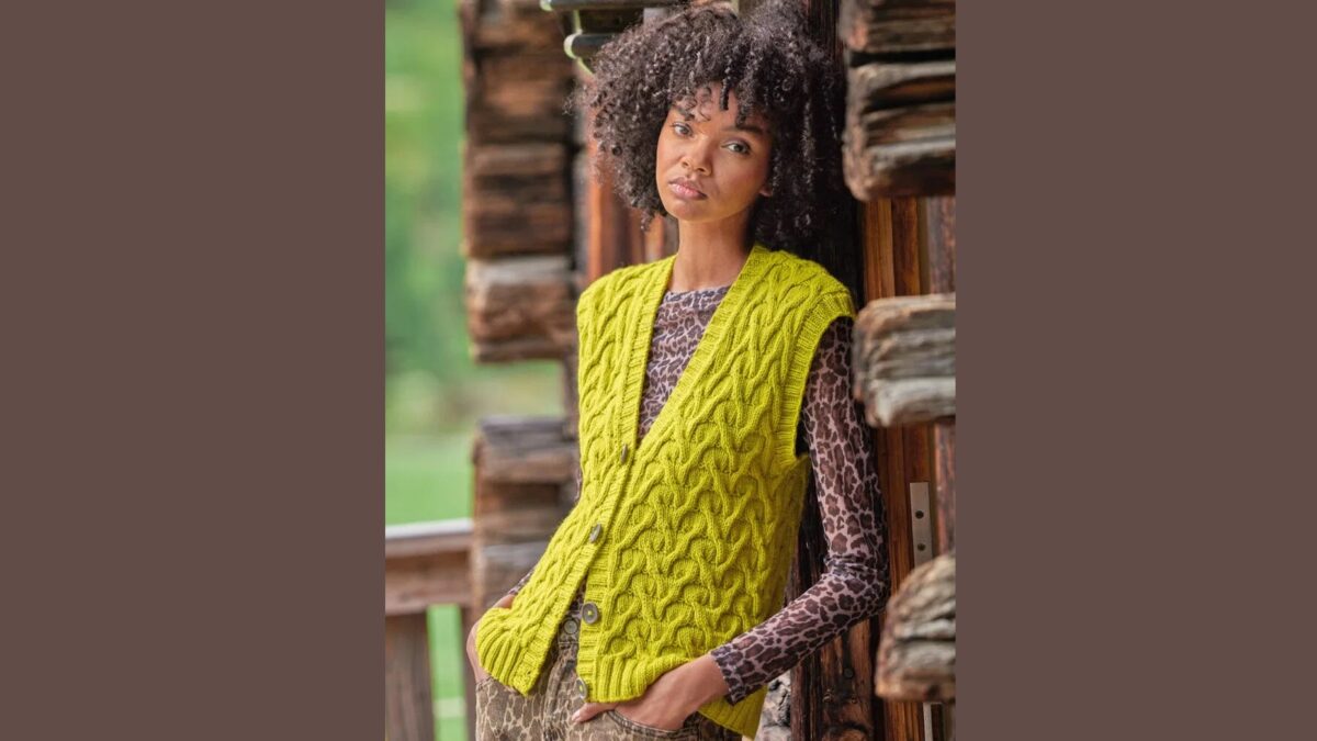 Жилет с «косами» BANJA