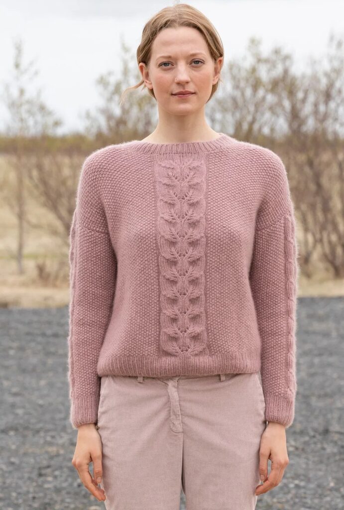 вязаный пуловер