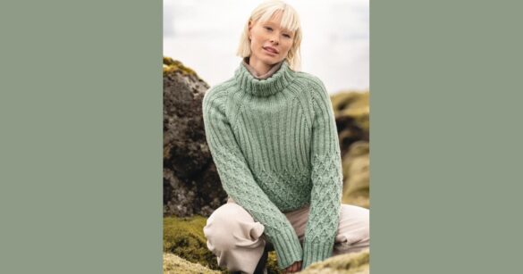 вязаный пуловер