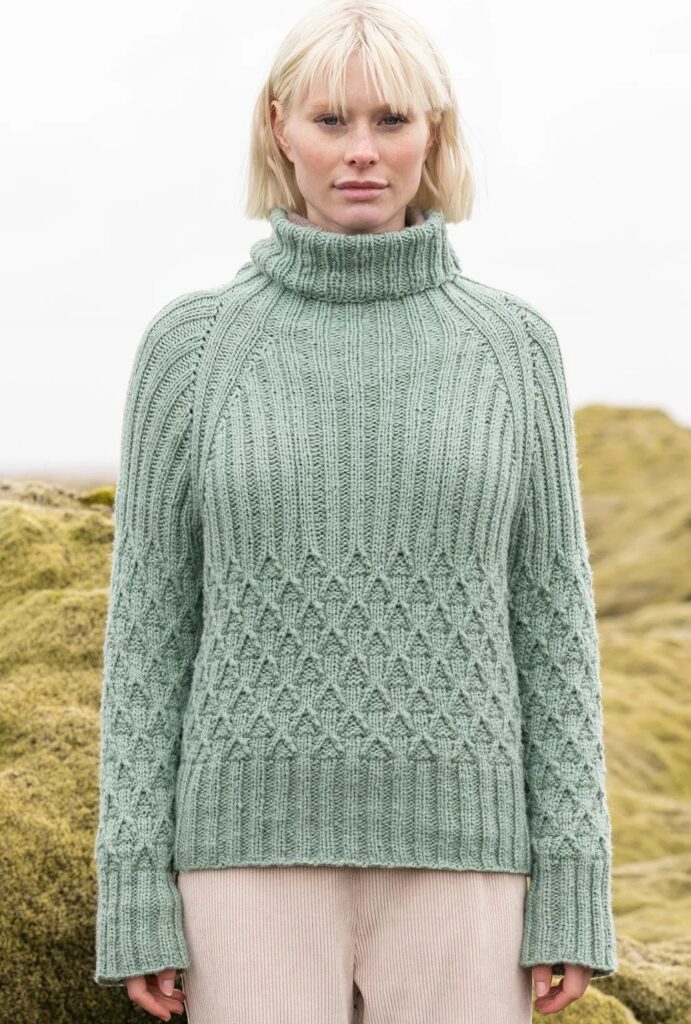 вязаный пуловер