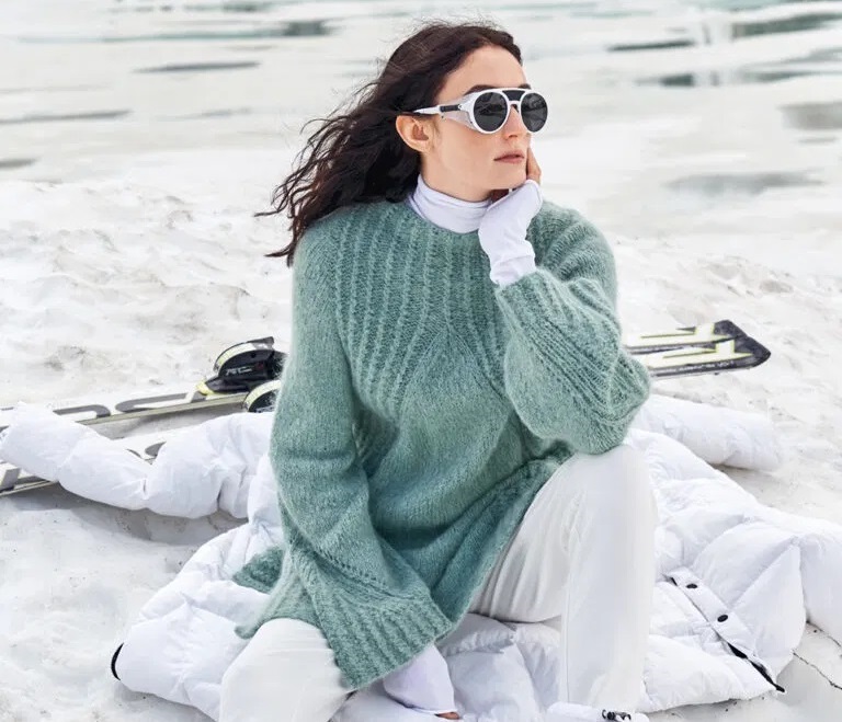 вязаный пуловер