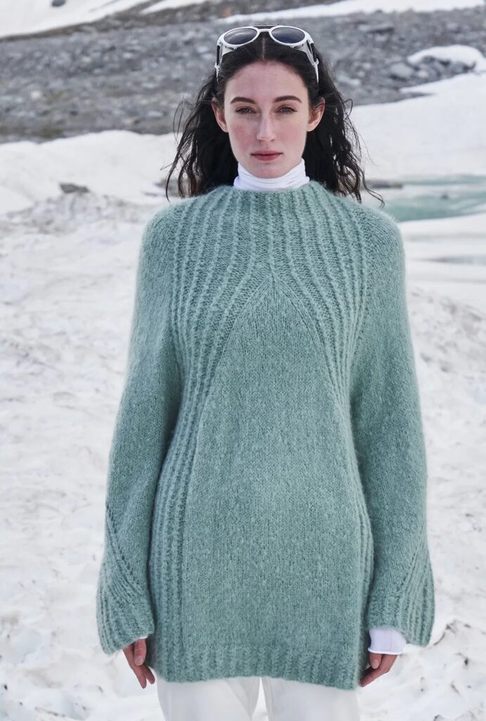 вязаный пуловер