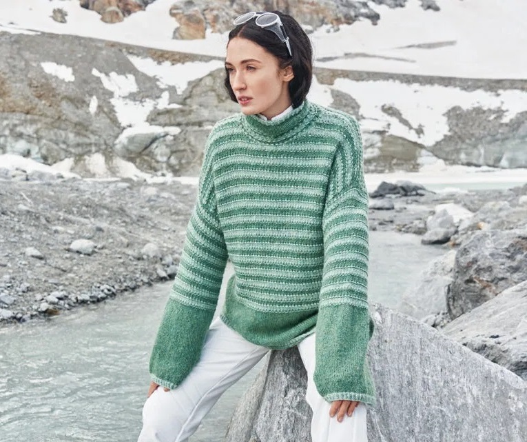 вязаный пуловер