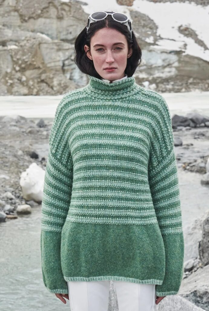 вязаный пуловер