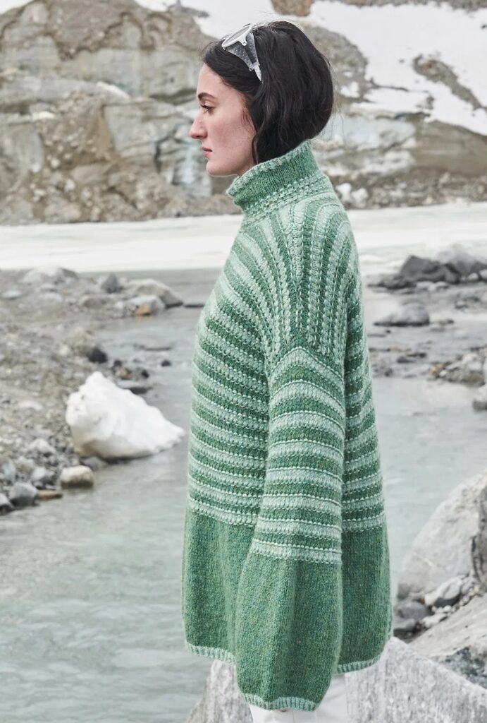 вязаный пуловер