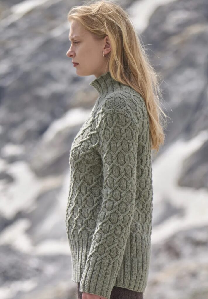 вязаный пуловер