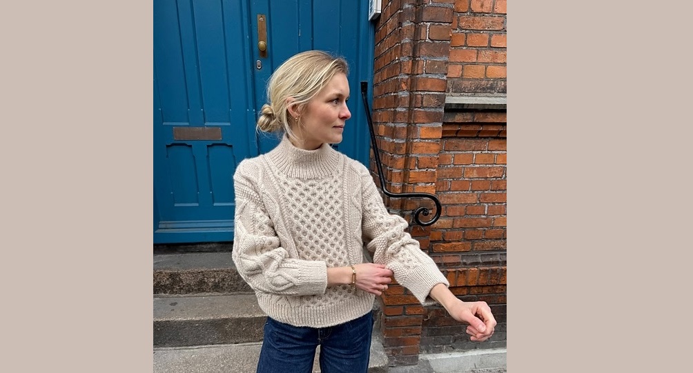 Свитер косами Dagmar