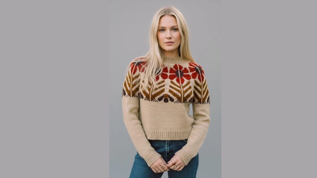 Свитер Harvest Flower