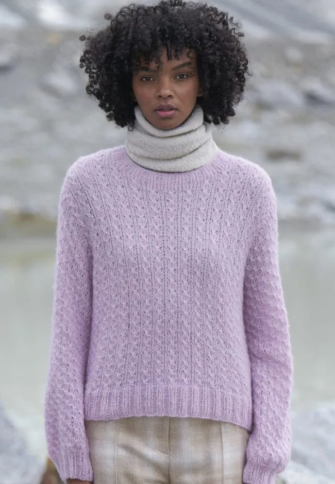 вязаный пуловер