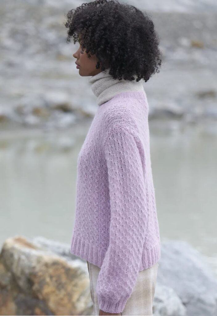 вязаный пуловер