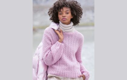 вязаный пуловер