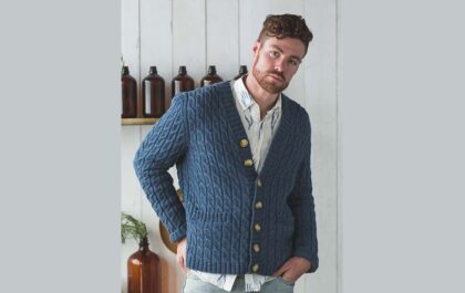 вязаный пуловер