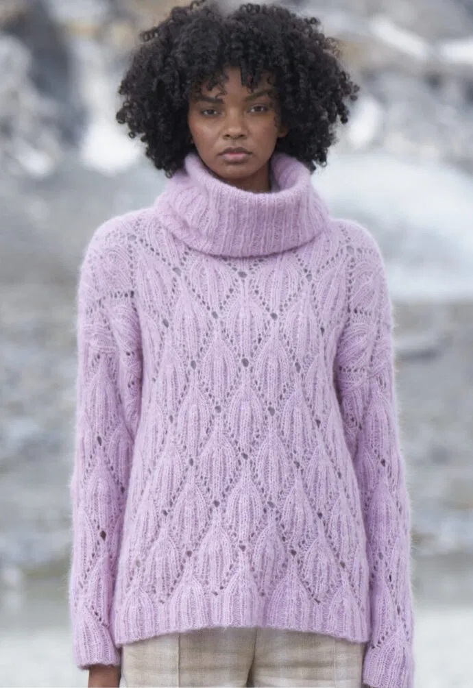 вязаный пуловер