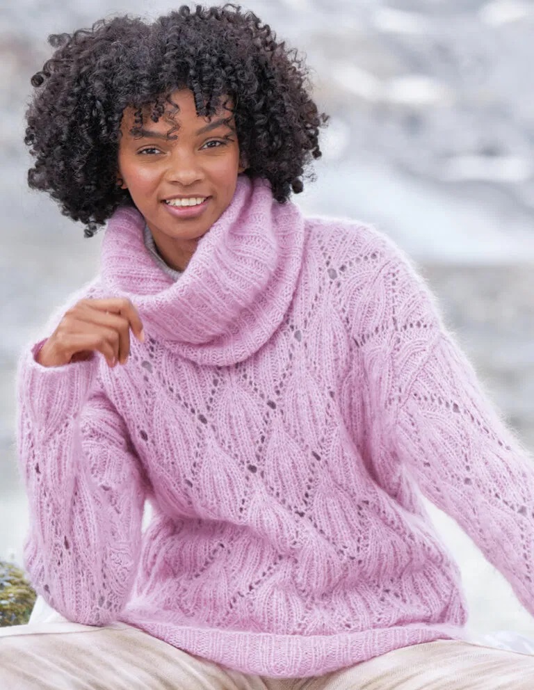 вязаный пуловер